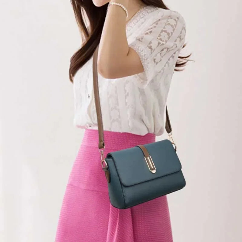 Sac Bandoulière Femme PU – Crossbody Messenger Style Fashion