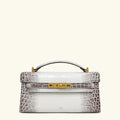 Sac Femme Élégance Vintage – Tote Cuir avec Boucle Métal