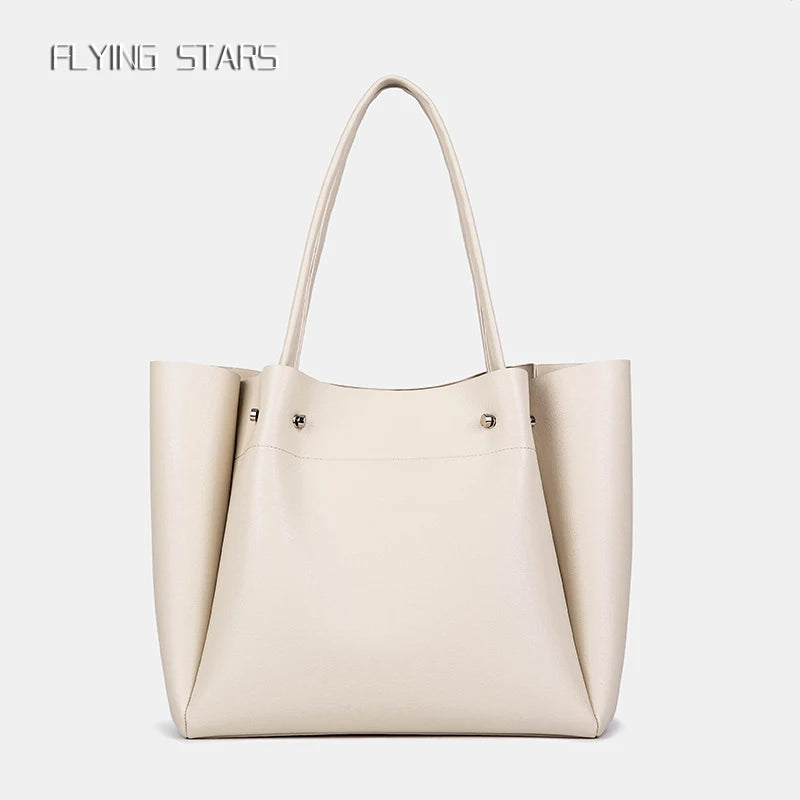 Sac Tote Femme FLYING STARS – Grande Capacité PU Style Casual Chic