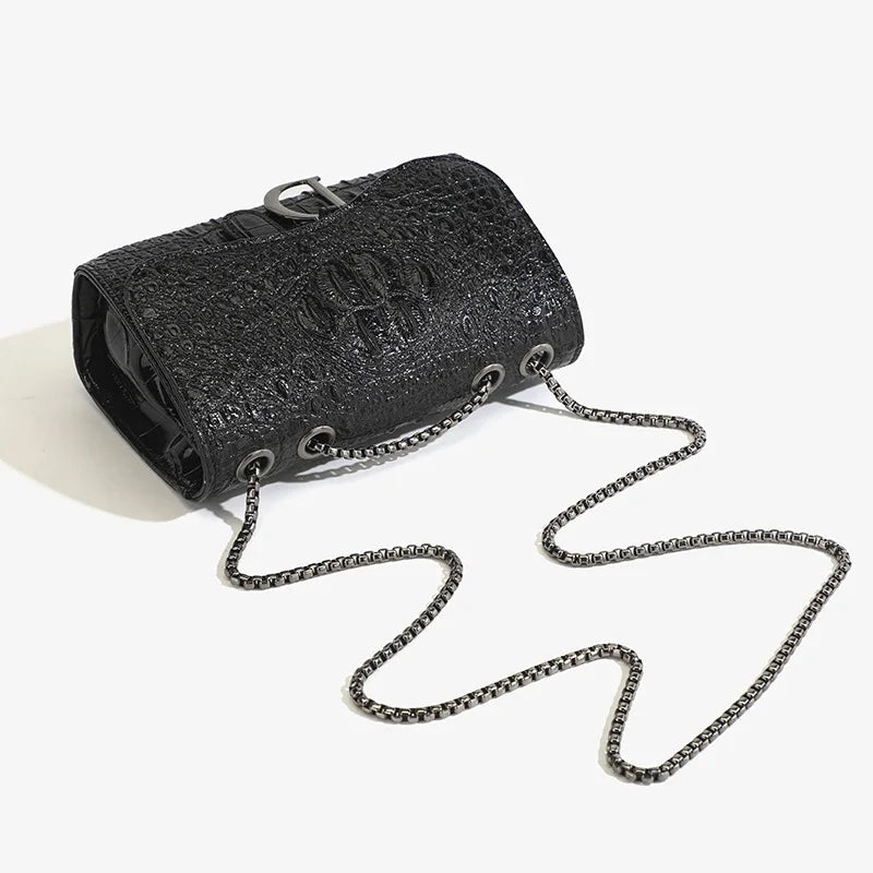 Sac Bandoulière Femme – Sac Chaîne Design Brillant Élégant