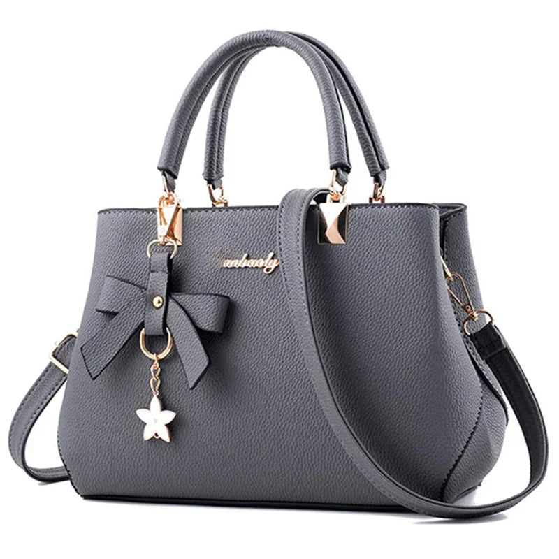Sac Femme Élégant – Messenger Crossbody Luxe avec Nœud Papillon