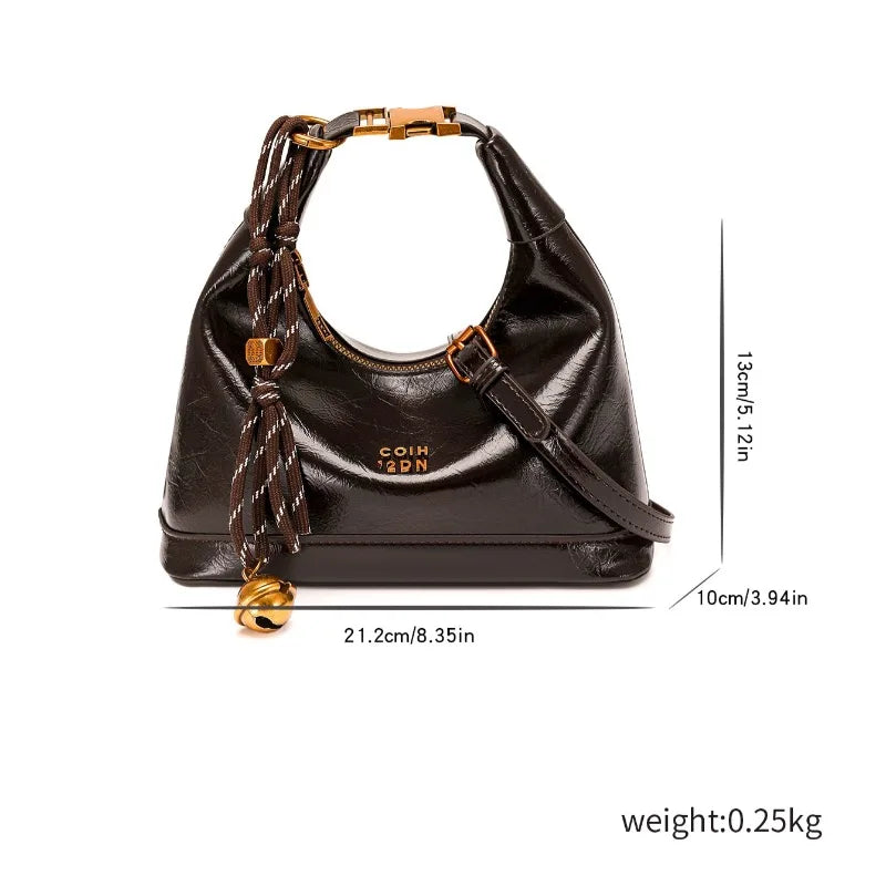 Sac Épaule Femme Hobo – Design Souple Chic avec Détail Fermoir
