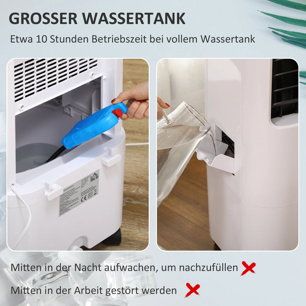 Air Cooler 3 Modes Timer Function Reelable Plastic White, Air Cooler, Cooling Fan, Water Cooling Fan