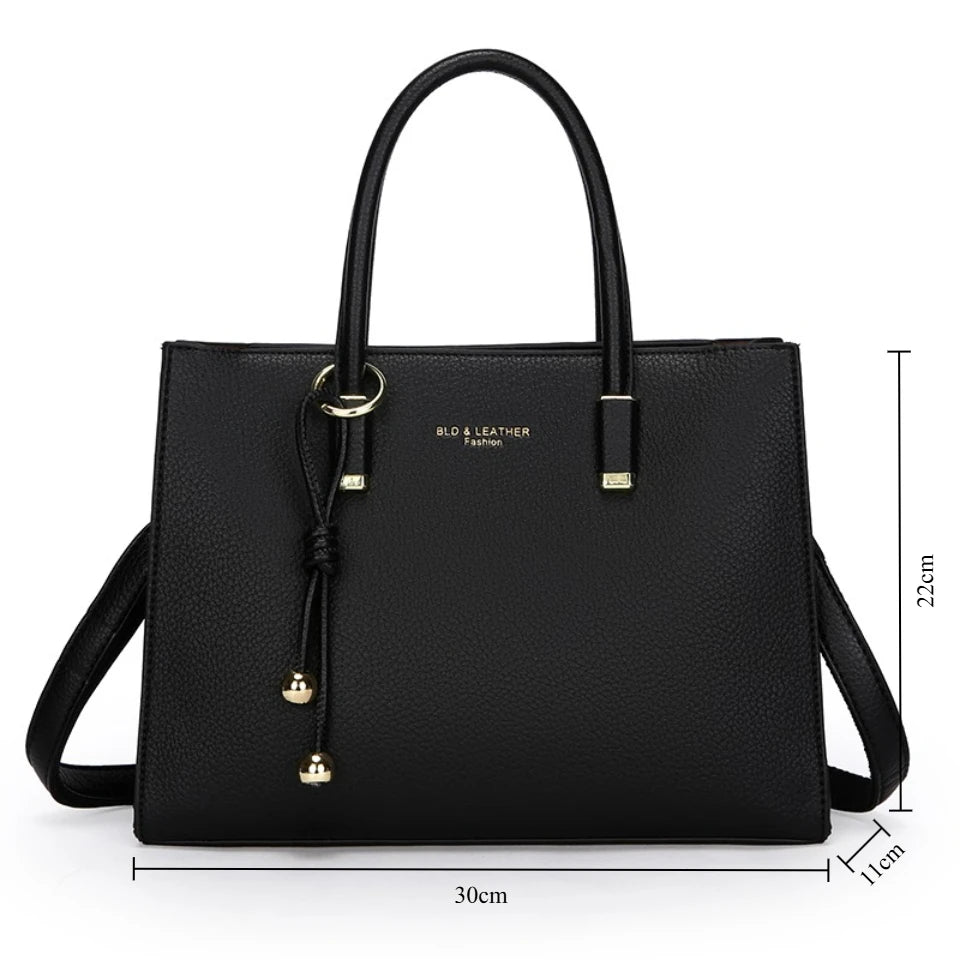 Sac Bandoulière Femme Designer – Cuir Véritable Style Multi-Niveaux