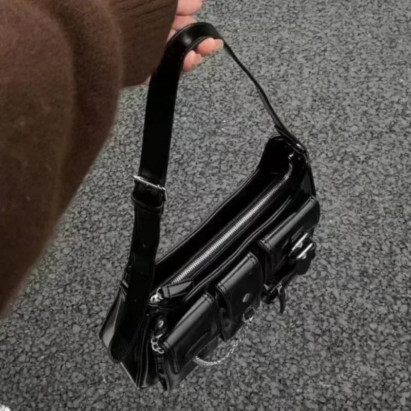 Sac Bandoulière Punk Y2K à Chaînes