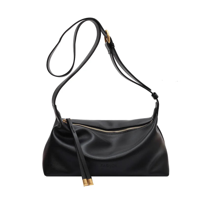 Sac Bandoulière Femme Fashion – Grande Capacité PU Soft Crossbody Designer