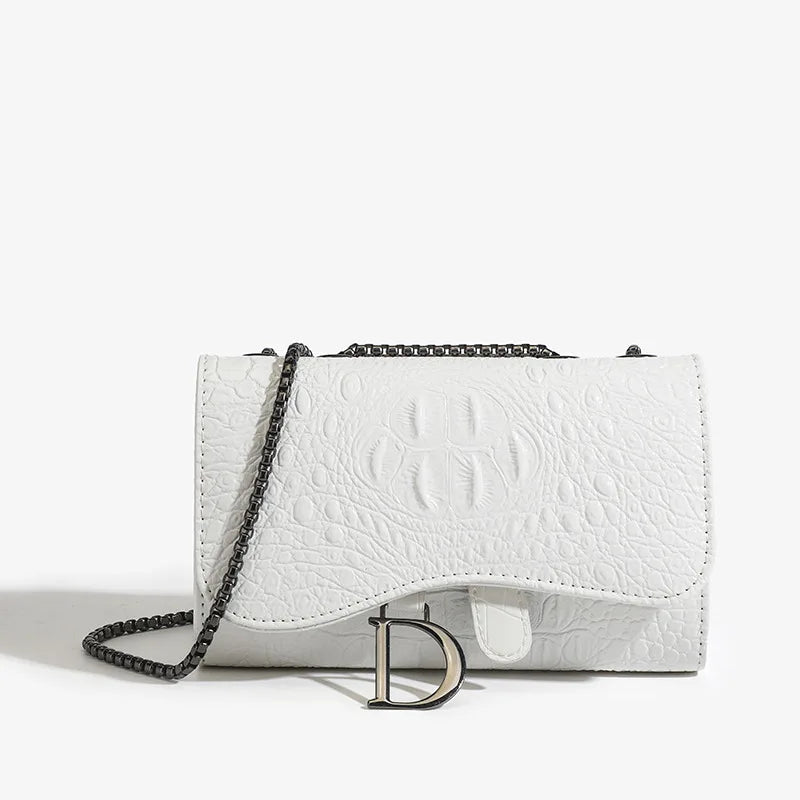 Sac Bandoulière Femme – Sac Chaîne Design Brillant Élégant