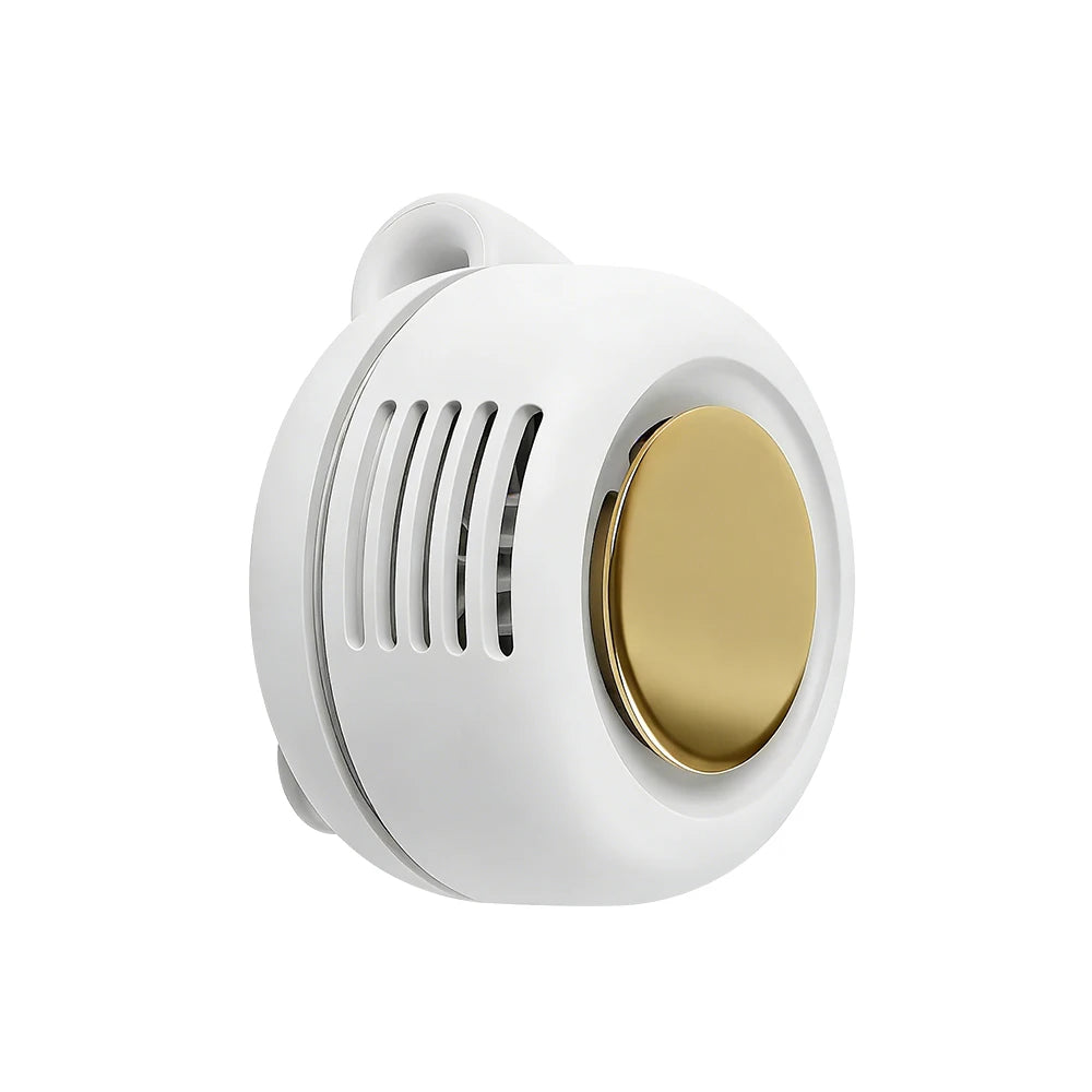 Portable Neck Waist Fan Mini Clip Fan Electric Air Cooling Fan 900mah USB Bladeless Fan Portable Air Cooler for Outdoor Home