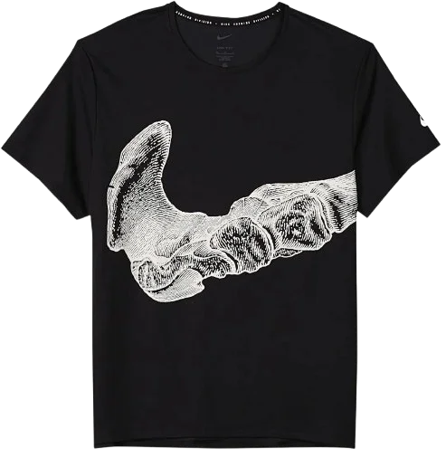 T-shirt Nike Running Division Skeleton Os